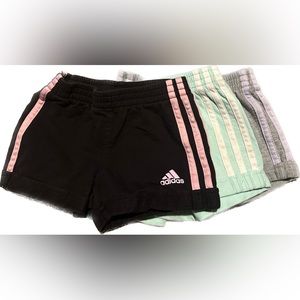 3T adidas shorts set of 3